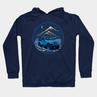 Japanese Big Wave Mountain Hoodie